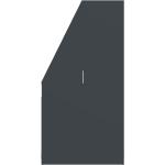Schwarze Pickawood Schwebetürenschränke mit Schublade Breite 150-200cm, Höhe 150-200cm, Tiefe 50-100cm 