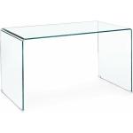 Moderne Bizzotto Glasschreibtische aus Glas Breite 100-150cm, Höhe 50-100cm, Tiefe 50-100cm 