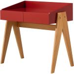 Reduzierte Rote Moderne Norrwood Schreibtische & Arbeitstische aus Holz Breite 50-100cm, Höhe 50-100cm, Tiefe 0-50cm 