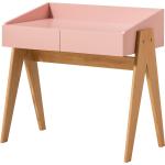 Reduzierte Pinke Moderne Norrwood Schreibtische & Arbeitstische aus Holz Breite 50-100cm, Höhe 50-100cm, Tiefe 0-50cm 