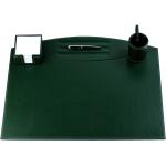 Reduzierte Dunkelgrüne Delmon Varone Schreibtisch Sets aus Papier 3-teilig 