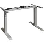 Silberne Furnitive Schreibtisch-Gestelle aus Metall Breite 100-150cm, Höhe 50-100cm, Tiefe 50-100cm 