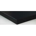 Schwarze Schreibtischplatten aus Holz Breite 150-200cm, Höhe 200-250cm, Tiefe 50-100cm 