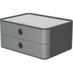 Graue Han Schubladenboxen aus Kunststoff stapelbar 