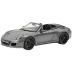 Schuco 450039800 - Porsche GTS Cabrio grau 1:18