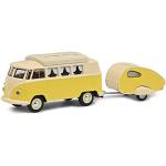 Gelbe Schuco Volkswagen / VW Bulli / T1 Transport & Verkehr Spielzeug Busse 