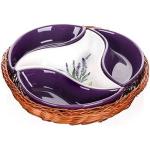 Lavendelfarbene Banquet Schüssel Sets & Schalen Sets aus Keramik 