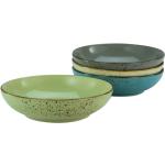 Blaue CreaTable Nature Collection Schalen & Schüsseln aus Keramik 4-teilig 