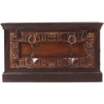 Braune Kolonialstil Möbel Exclusive Rechteckige Sideboards Hochglanz lackiert aus Massivholz Breite 50-100cm, Höhe 0-50cm, Tiefe 0-50cm 