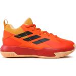 Reduzierte Orange adidas Basketballschuhe für Kinder Größe 38 