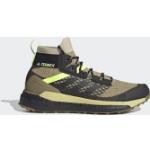 Braune adidas Terrex Free Hiker Outdoor Schuhe 