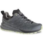 Limettengrüne Dolomite Gore Tex Outdoor Schuhe aus Veloursleder für Damen Größe 36,5 