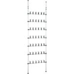 Reduzierte Graue WENKO Schuhregale aus Metall Breite 0-50cm, Höhe 50-100cm 