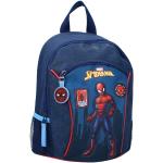 Marineblaue Spiderman Laptoprucksäcke für Kinder Klein zum Schulanfang 