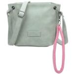 Schultertasche FRITZI AUS PREUSSEN "Fritzi03N" grün (mint) Damen Taschen Handtaschen mit abnehmbarer Schlüsselschlange