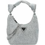 Silberne Hobo Bags mit Strass für Damen mini 