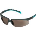 Schutzbrille S2002SGAF-BGR-EU EN 166 EN172 Bügel grau/türkis,Scheibe grau