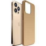 Goldene iPhone 13 Pro Hüllen aus Silikon gepolstert 