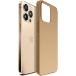 Goldene iPhone 13 Pro Hüllen aus Silikon gepolstert 