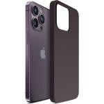 Violette iPhone 14 Pro Hüllen aus Silikon gepolstert 