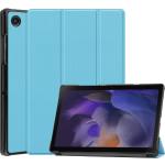 Hellblaue Samsung Tablet Hüllen aus Kunstleder 