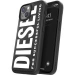 Schwarze Diesel iPhone 14 Hüllen aus Leder 
