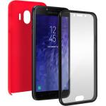 Rote Samsung Galaxy J4 Cases Art: Slim Cases aus Polycarbonat 