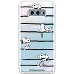 Silberne Die Peanuts Snoopy Samsung Galaxy S10e Cases mit Bildern aus Silikon 