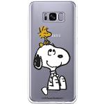Silberne Die Peanuts Snoopy Samsung Galaxy S8 Cases mit Bildern aus Silikon 