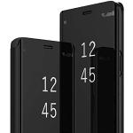 Reduzierte Schwarze Samsung Galaxy S21 5G Hüllen Art: Flip Cases mit Bildern mit Spiegel Weihnachten 