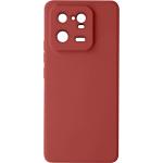 Rote Xiaomi Handyhüllen Matt aus Silikon mit Band 