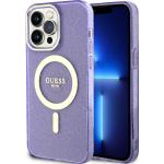 Violette Elegante Guess iPhone 14 Pro Max Hüllen Art: Hard Cases aus Kunststoff 