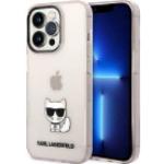 Pinke Karl Lagerfeld Karl iPhone Hüllen Art: Hard Cases mit Tiermotiv durchsichtig aus Polycarbonat 