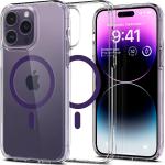 Violette Spigen iPhone 14 Pro Hüllen Art: Hybrid Cases durchsichtig 