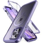 Lila Elegante Meme / Theme Einhorn iPhone 14 Pro Max Hüllen durchsichtig aus Polycarbonat 