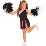 Schwarze Widmann Cheerleader-Kostüme für Kinder Größe 140 