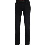 Schwarze HUGO BOSS HUGO Slim Fit Jeans aus Baumwolle für Herren Weite 29, Länge 30 
