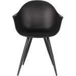 Schwarze Skandinavische Möbel Exclusive Armlehnstühle aus Kunststoff mit Armlehne Breite 50-100cm, Höhe 50-100cm, Tiefe 50-100cm 2-teilig 