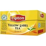 Schwarzer Tee | Lipton | Gelbes Etikett 20 Stück | Gesamtgewicht 30 Gramm