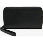 Schwarze Armani Exchange Damentaschen mit Reißverschluss aus PVC 