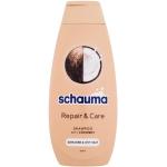 Schwarzkopf Schauma Repair & Care Shampoo 400 ml Shampoo mit Kokos für geschädigtes und trockenes Haar für Frauen