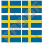 Schweden Flaggen & Schweden Fahnen aus Vinyl 