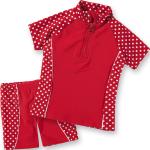 Reduzierte Rote Gepunktete Playshoes Sportbadeanzüge & Schwimmanzüge für Kinder aus Polyamid für Mädchen Größe 80 