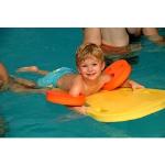 Schwimmbrett SURF 1050x550x38 mm für Kinder und Erwachsene ROT
