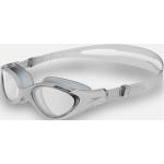 Schwimmbrille Damen klare Gläser - Speedo Biofuse 2.0 weiss/grau
