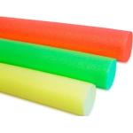 Schwimmnudel Poolnudel Fluo 160 cm | Fluo / Neo Farbdesign | 3 Farben Fluo gelb