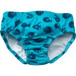 Blaue PUSBLU Schwimmwindeln für Kinder & Kinderbadewindeln mit Fisch-Motiv für Babys Größe 80 für den für den Sommer 