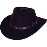 Braune Cowboyhüte aus Filz 55 Größe S 