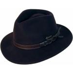Schwarze Cowboyhüte aus Filz Größe M 