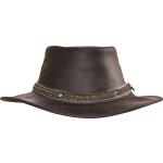 Braune Scippis Wilsons Cowboyhüte aus Leder für Damen 